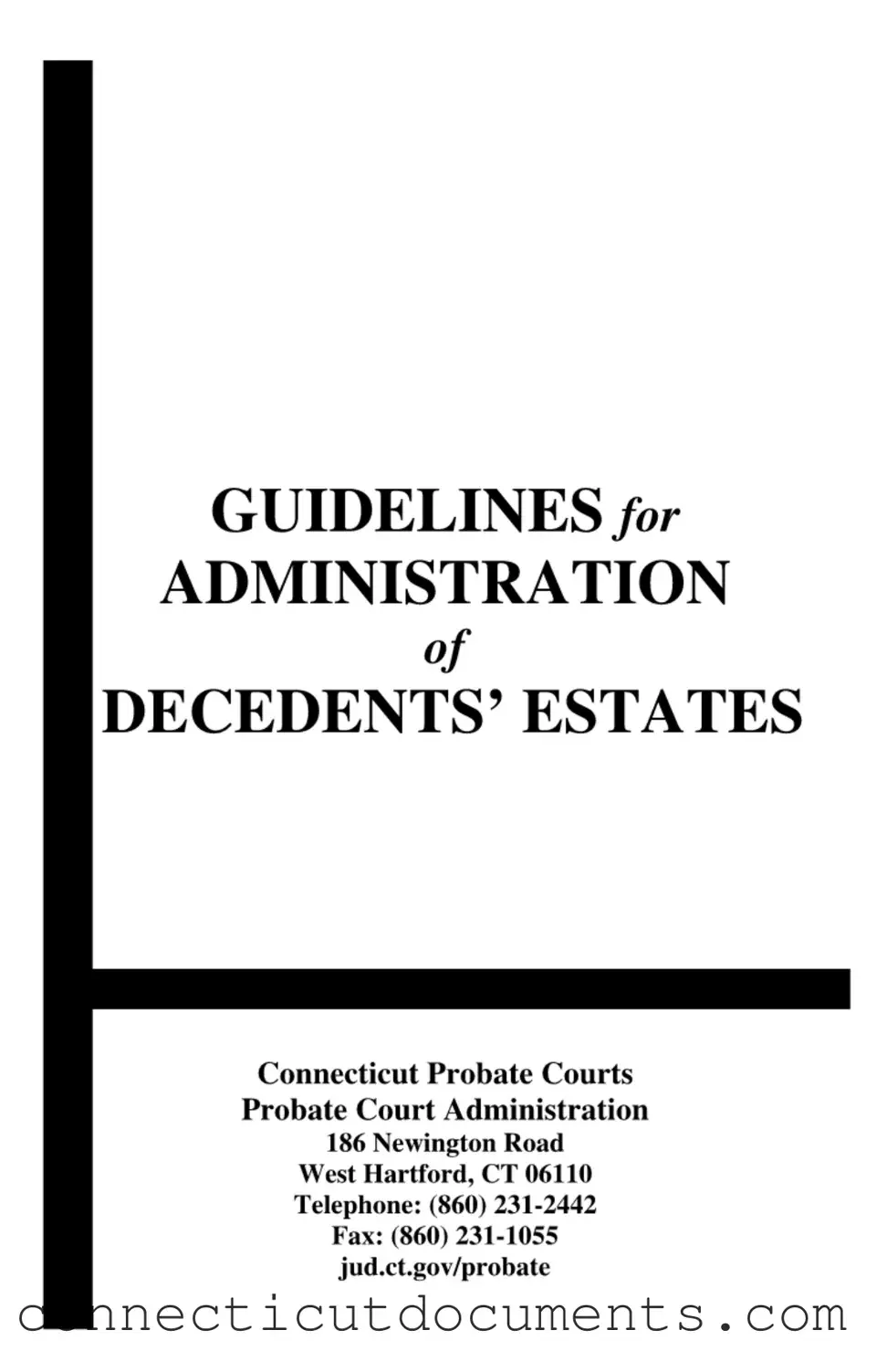 Fill a Valid Connecticut Probate Template