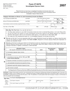 Fill a Valid Connecticut 8379 Template