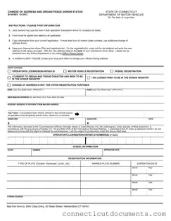 Fill a Valid Connecticut B 58 Template