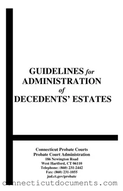 Fill a Valid Connecticut Probate Template